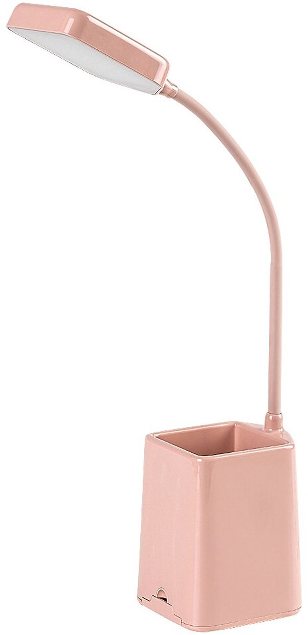 Darmowa Dostawa - Lampa biurkowa 1x6 W biała-różowa Rabalux Arvid 74245