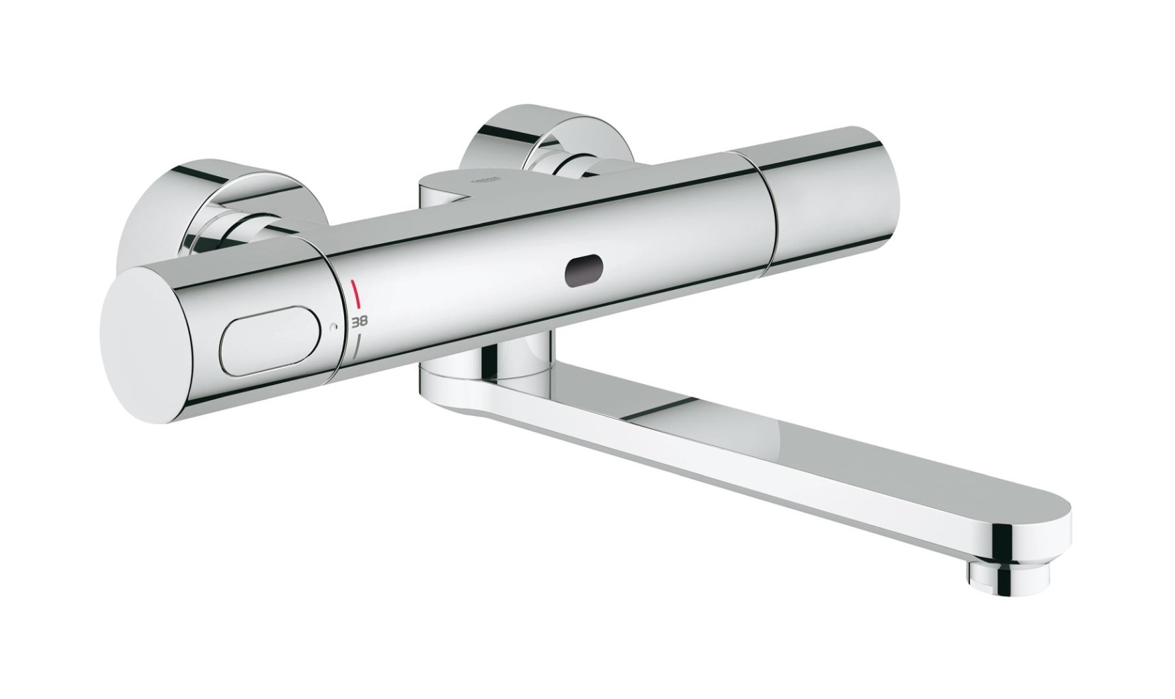 Darmowa Dostawa - Bateria umywalkowa ścienna termostatyczna elektroniczna starlight chrome Grohe Eurosmart Cosmopolitan 36332000