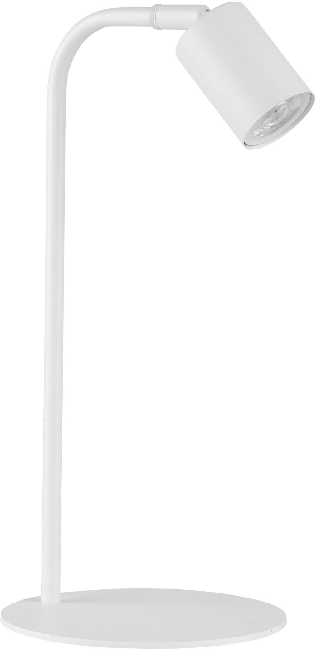 Darmowa Dostawa - Lampa biurkowa 1x10 W biała TK Lighting Logan 5490