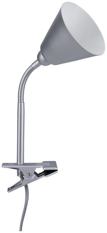 Darmowa Dostawa - Lampa biurkowa 1x20 W szara Paulmann Vitis PL95432
