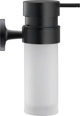 Darmowa Dostawa - Dozownik do mydła 200 ml czarny-biały Duravit Starck T 0099354600