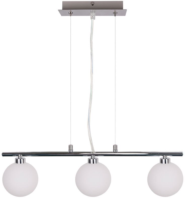 Darmowa Dostawa - Lampa wisząca 3x40 W chrom Candellux Raisa 3301382