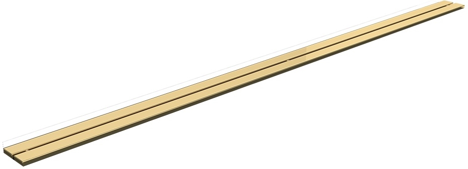 Darmowa Dostawa - Maskownica odpływu liniowego 110 cm złoty Schedpol Gold Slim Duo 10058SLXDPZ