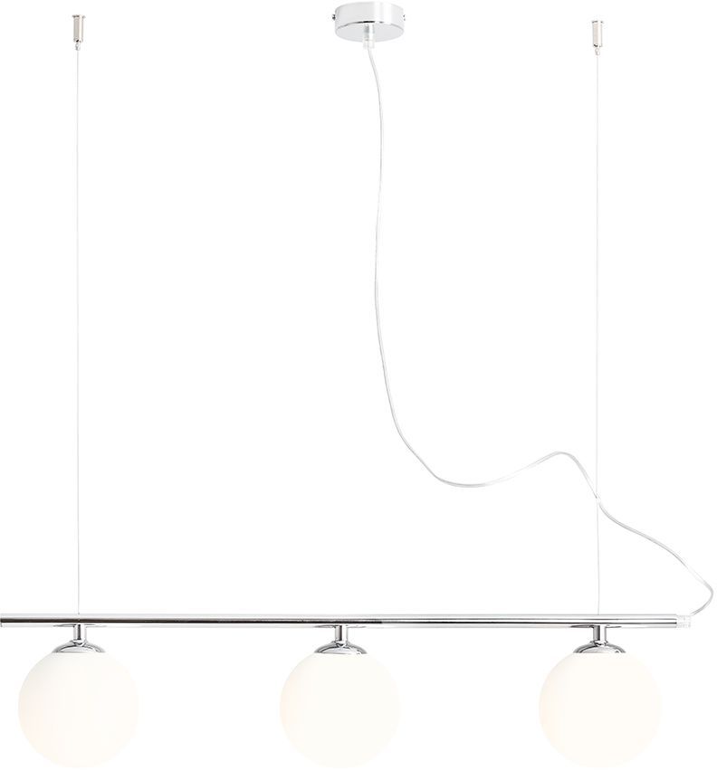 Darmowa Dostawa - Lampa wisząca 3x10 W chrom Aldex Beryl 1006E4