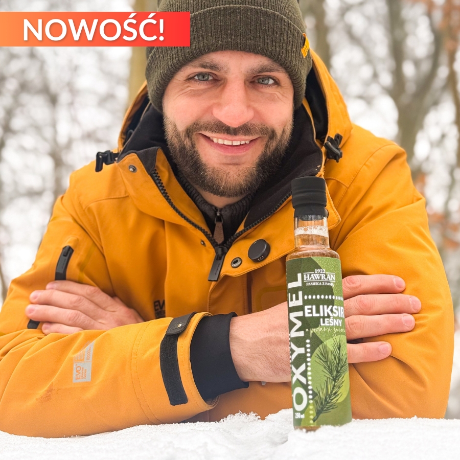 Oxymel: Eliksir leśny świerkowy 250ml - Pasieka z Pasją Hawran
