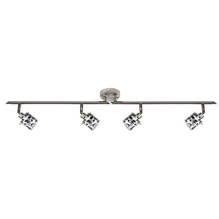Lampa sufitowa listwa 4-punktowa do salonu MAILIN nowoczesna