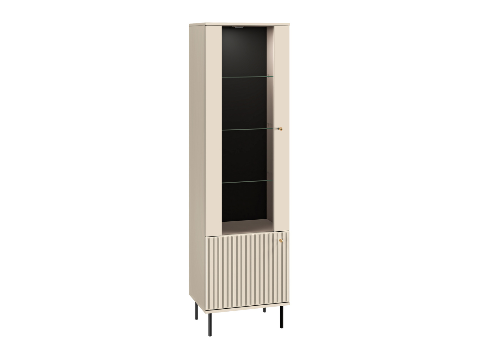 Nowoczesna witryna wysoka do salonu SOPHIE cashmere