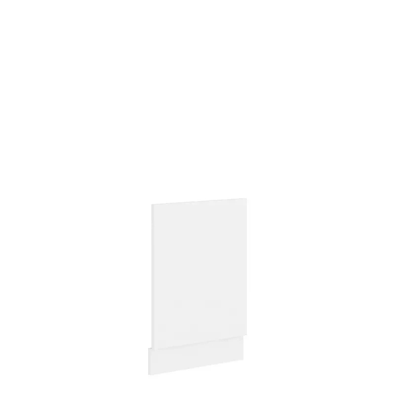 Front do zmywarki z widocznym panelem sterującym 45 cm biały mat SNOW
