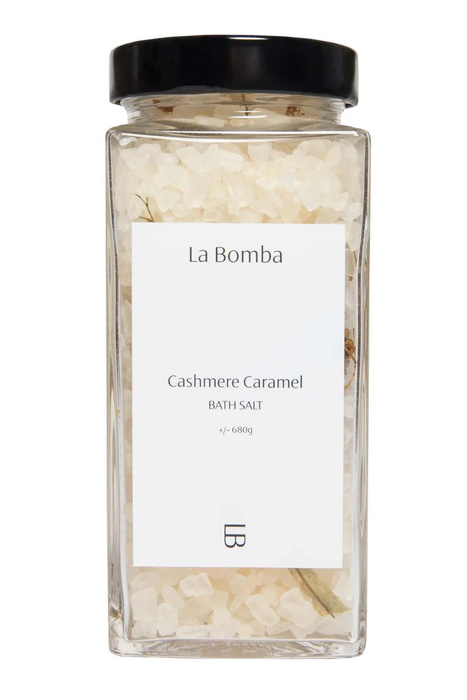 La Bomba sól do kąpieli Cashmere Caramel, 680 g
