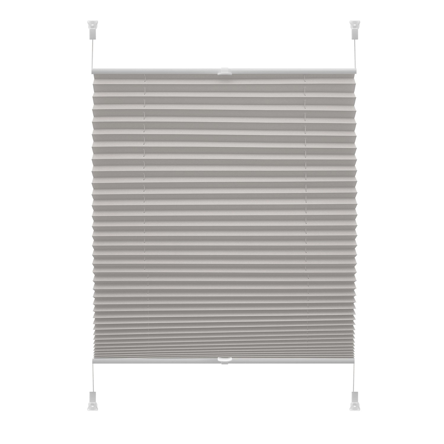 Roleta plisowana VERONA szara 73,50 cm x 210 cm