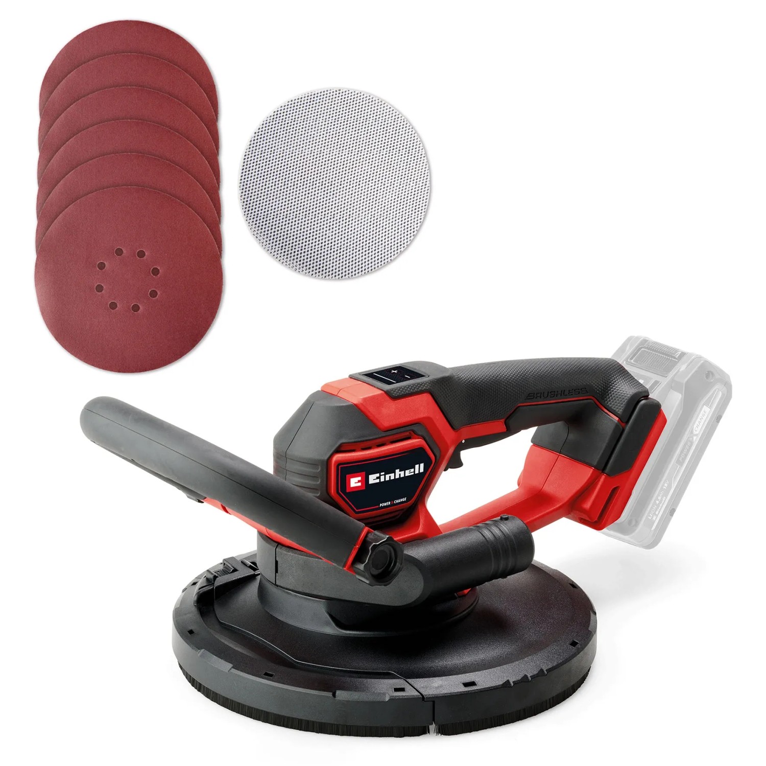 Einhell Szlifierka do gipsu Solo TP-DWS 18/225 Li BL Solo 18 V 225 mm