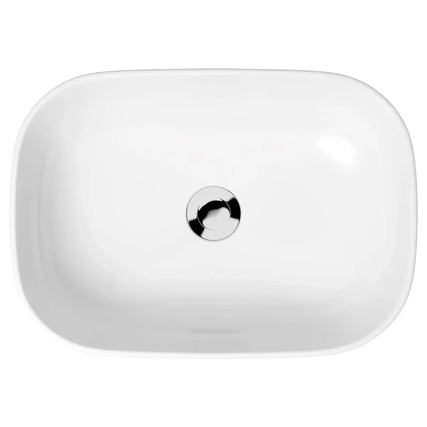 Cersanit Umywalka Moduo 50 nablatowa ceramiczna biała