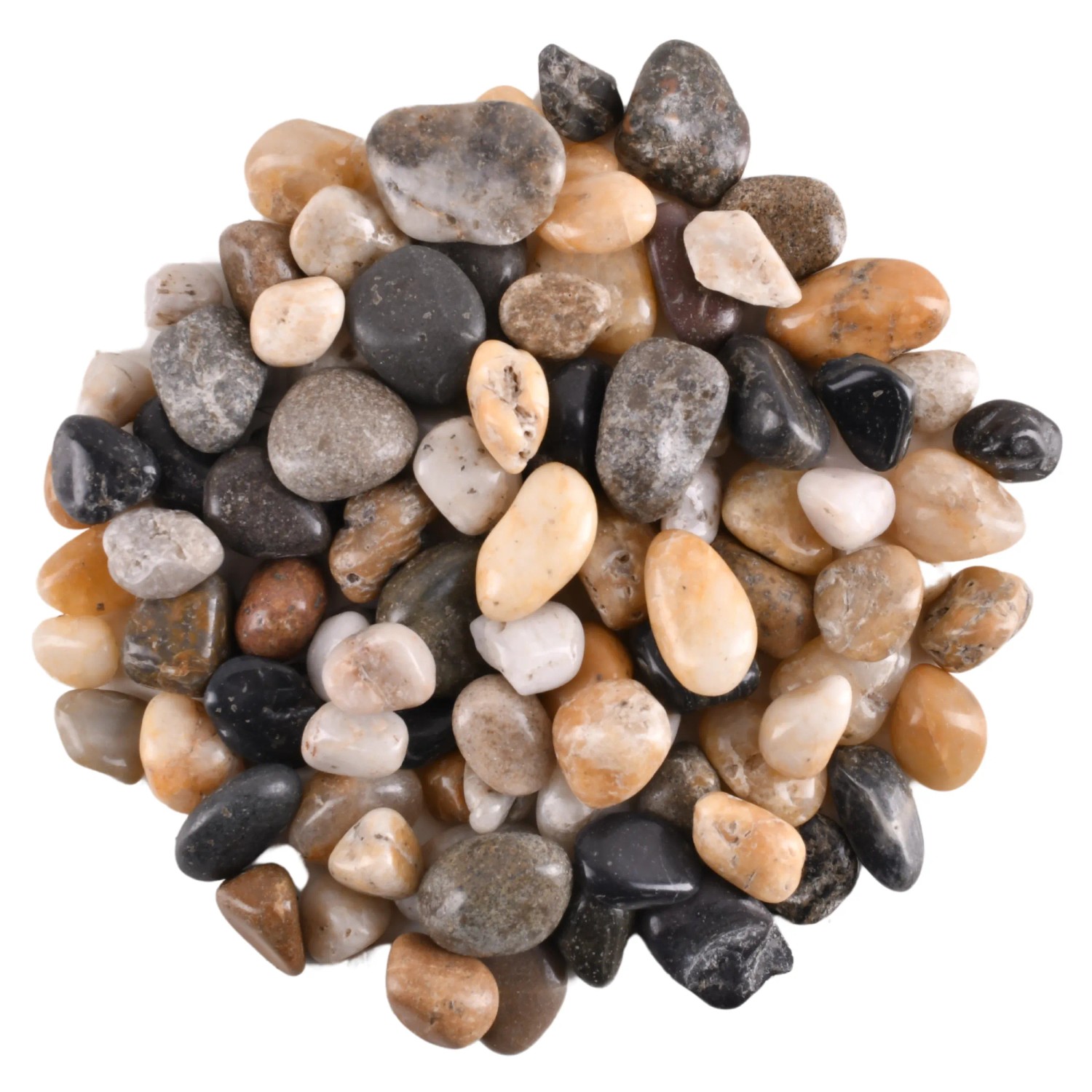 Kamienie dekoracyjne rzeczne mix 8-12 mm - 900 g