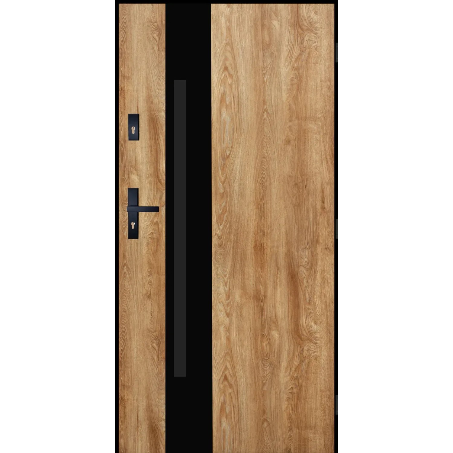 Pantor Drzwi zewnętrzne stalowe Madera 2 Dąb Turner 90 P