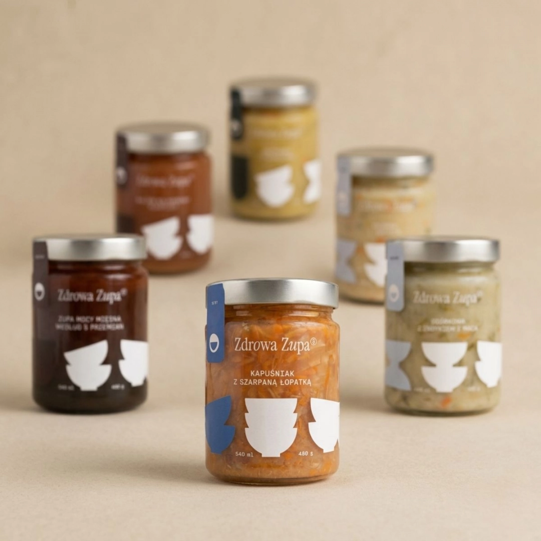 Zestaw Wiosenny - 6 zup (bez glutenu, bez laktozy, niska zawartość sodu, czysty skład 6 x 540 ml, do lodówki)