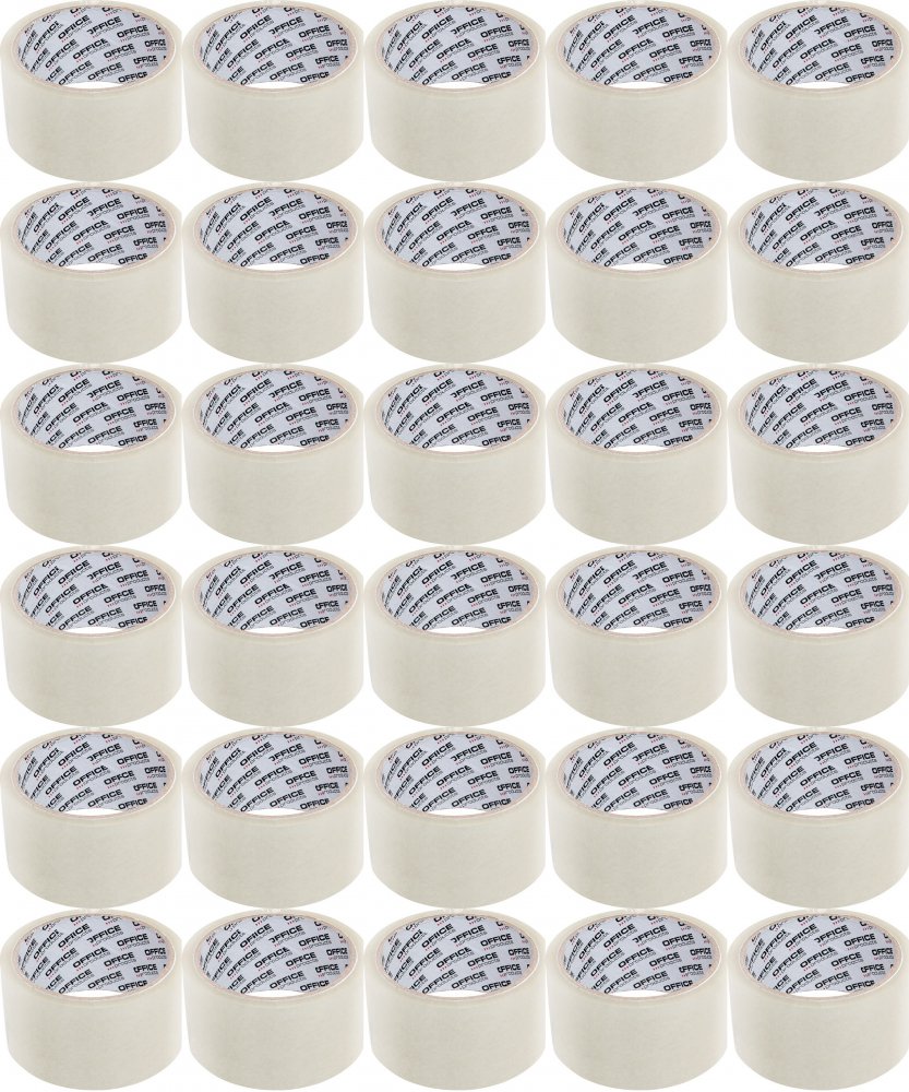 36x Taśma pakowa Office Products, 48mmx50y, transparentny