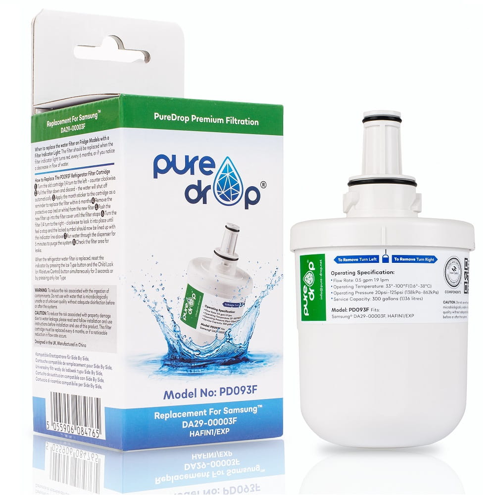 SAMSUNG Da29-00003F HAFIN1/EXP FILTR WODY DO LODÓWKI ZAMIENNIK PUREDROP PD093F