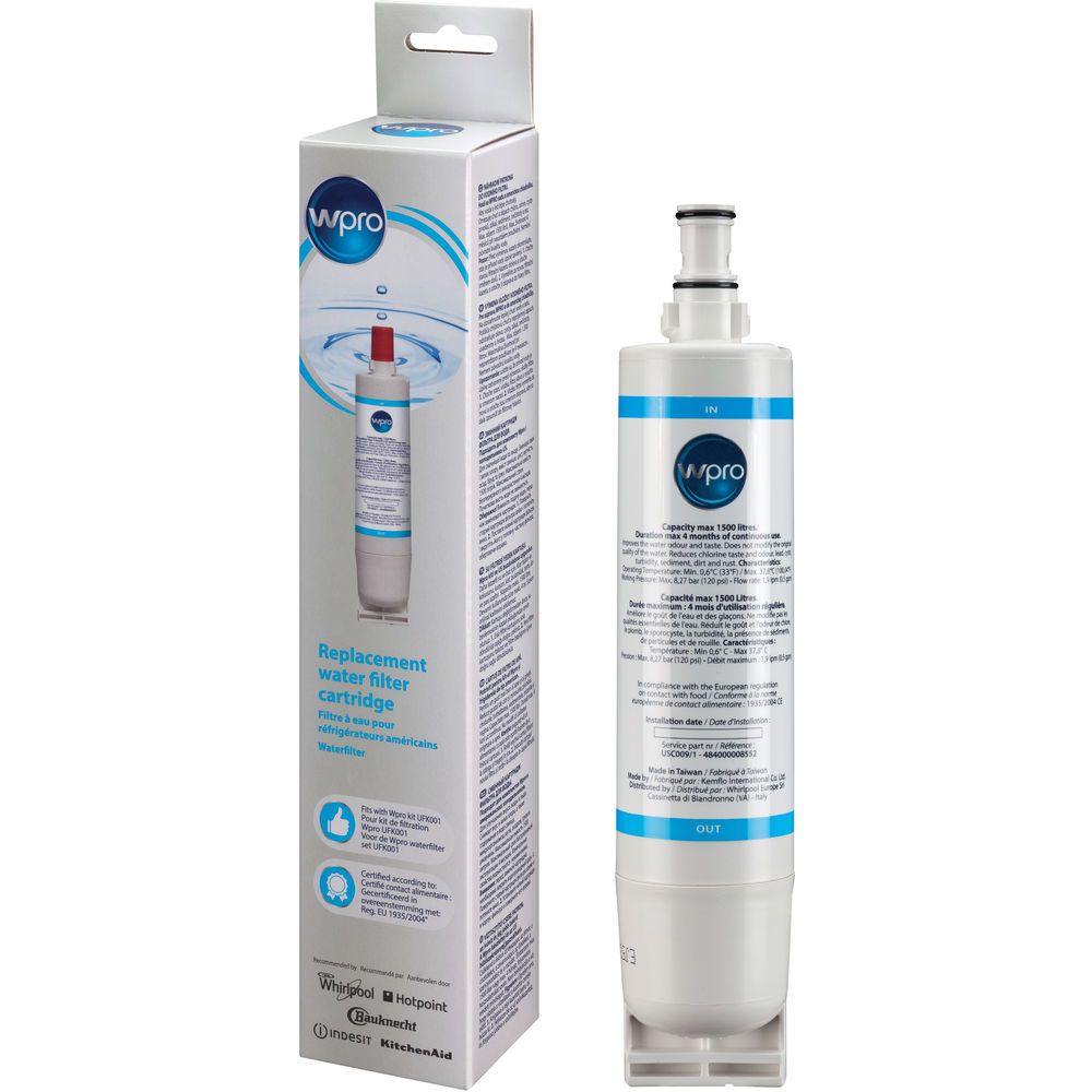 Filtr Wody WPRO SBS002 do lodówki Whirlpool