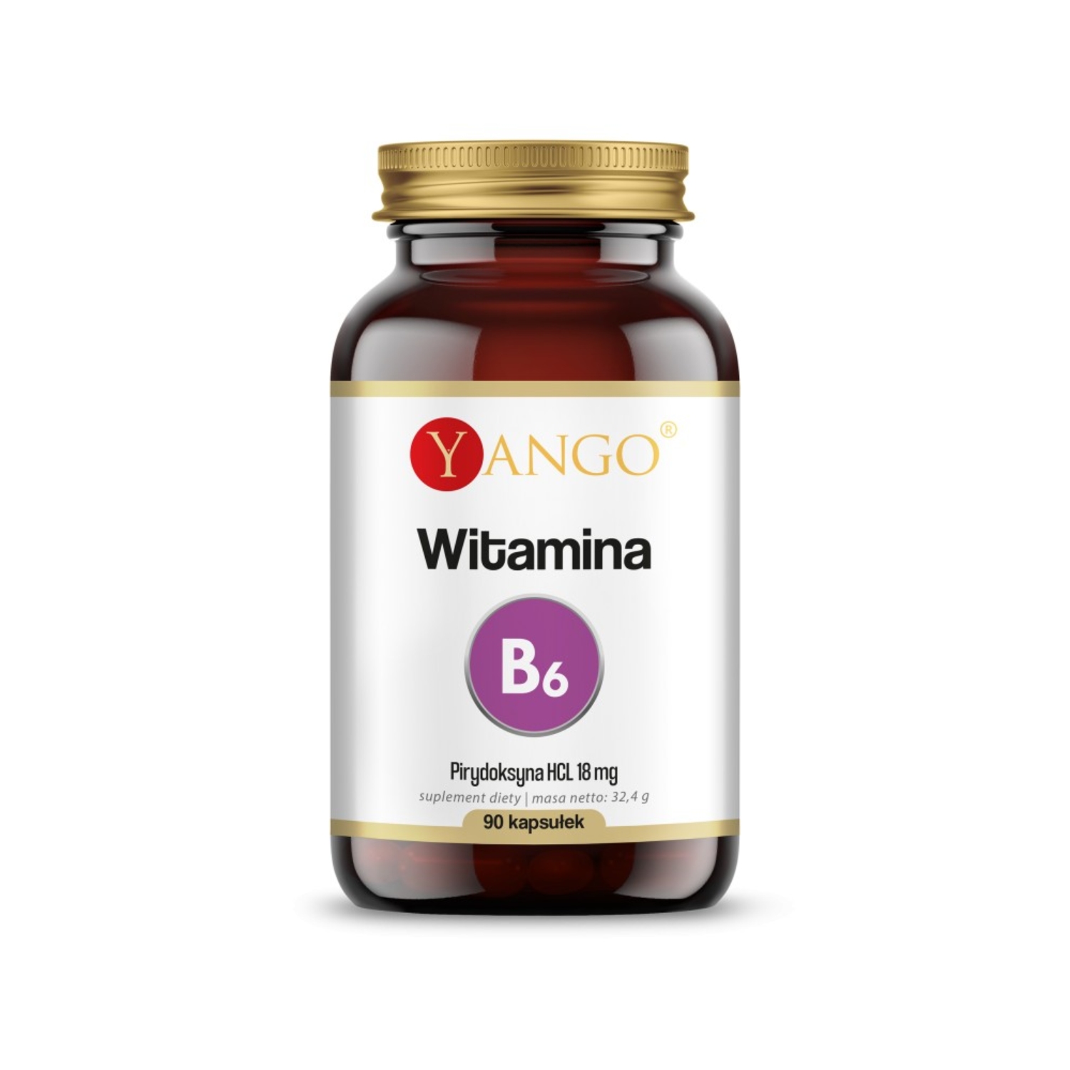 Yango witamina b6, 90 kapsułek