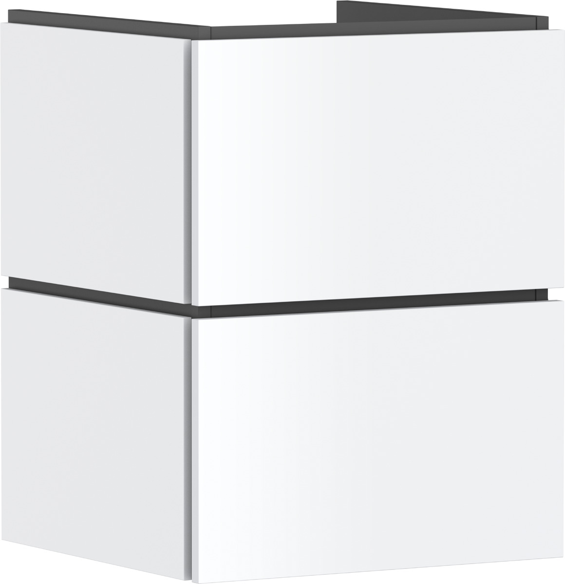 Hansgrohe Xilesa E szafka 48x47x62 cm podumywalkowa wisząca biała 54250700