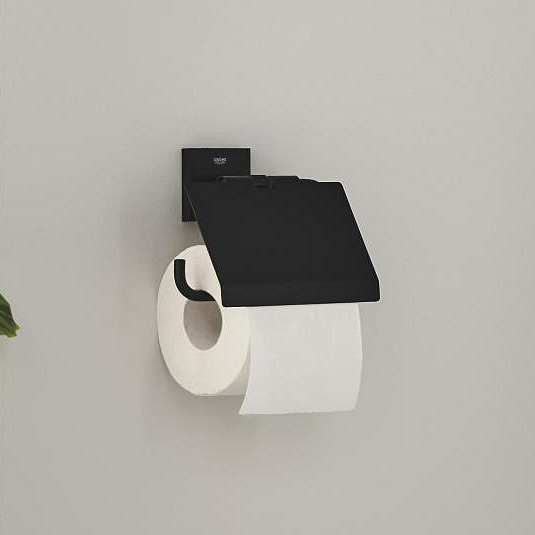 Grohe Start Cube uchwyt na papier toaletowy czarny 411022430 - Wysyłka w 24h