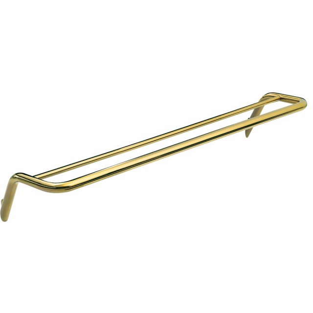 DEANTE Wieszak na ręcznik podwójny SILIA gold ścienny - 61,5 cm ADI_Z
