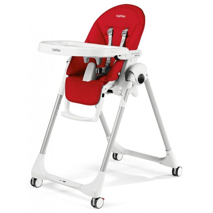 Peg Perego Prima Pappa Follow Me - krzesełko do karmienia-Fragola