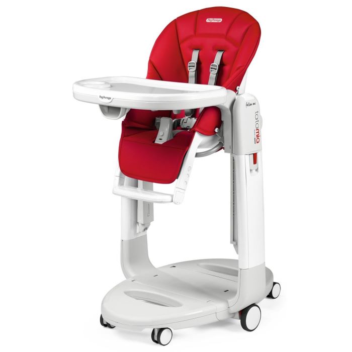 Peg Perego Tatamia Follow Me - krzesełko do karmienia-Fragola