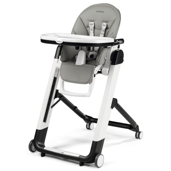 Peg Perego Siesta Follow Me - krzesełko do karmienia z funkcją leżaczka-Ice