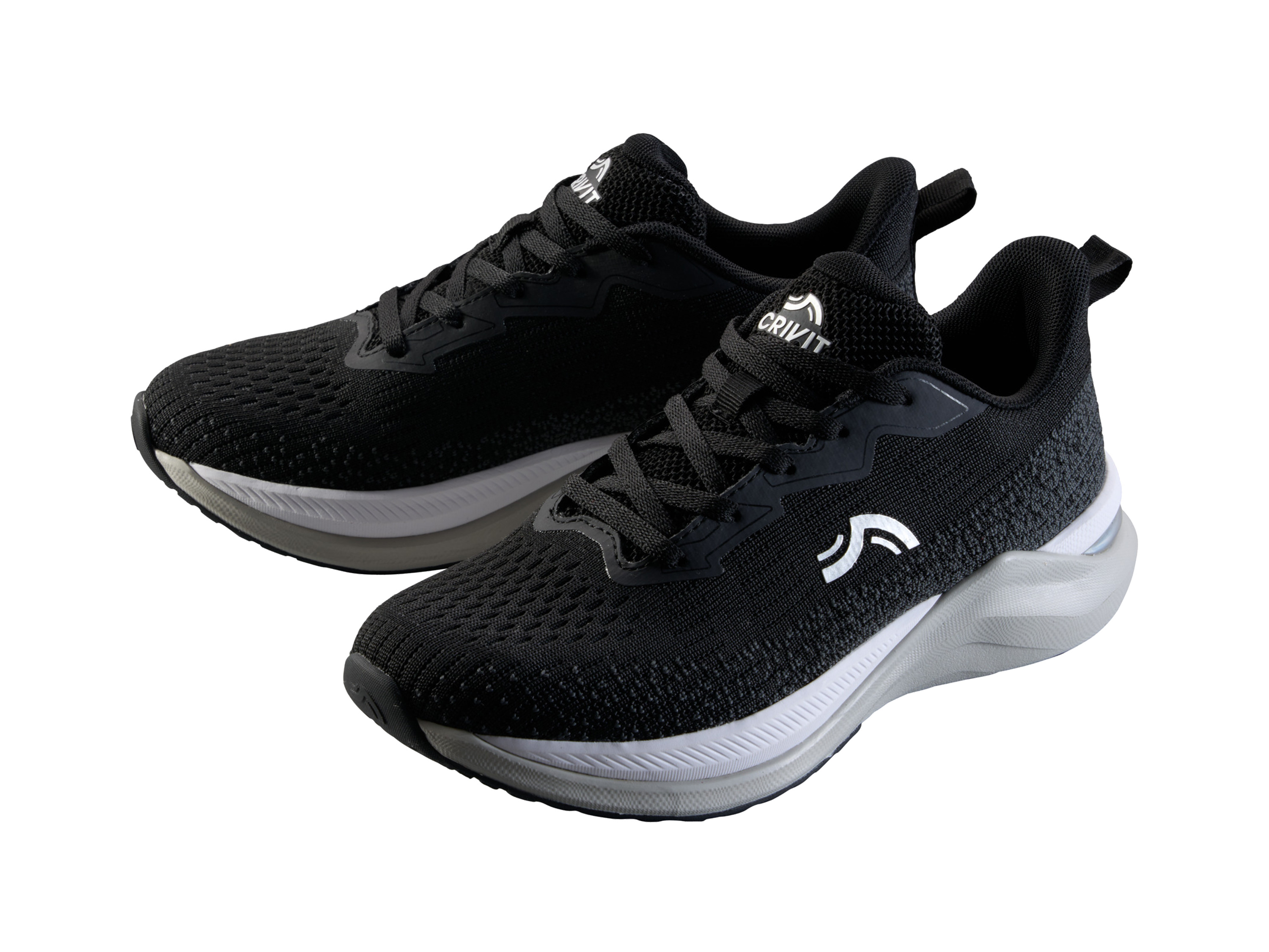 Crivit Buty do biegania damskie Czarny, 37