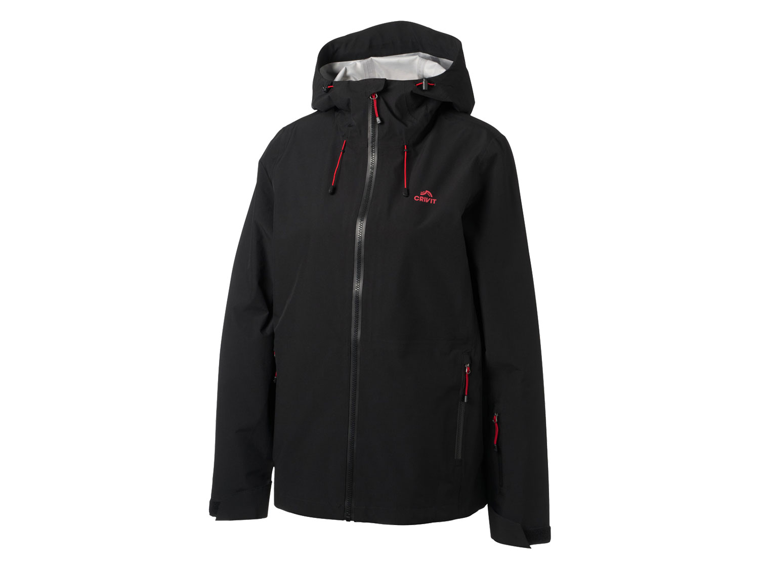 Crivit Kurtka damska premium Czarny, XS 32/34