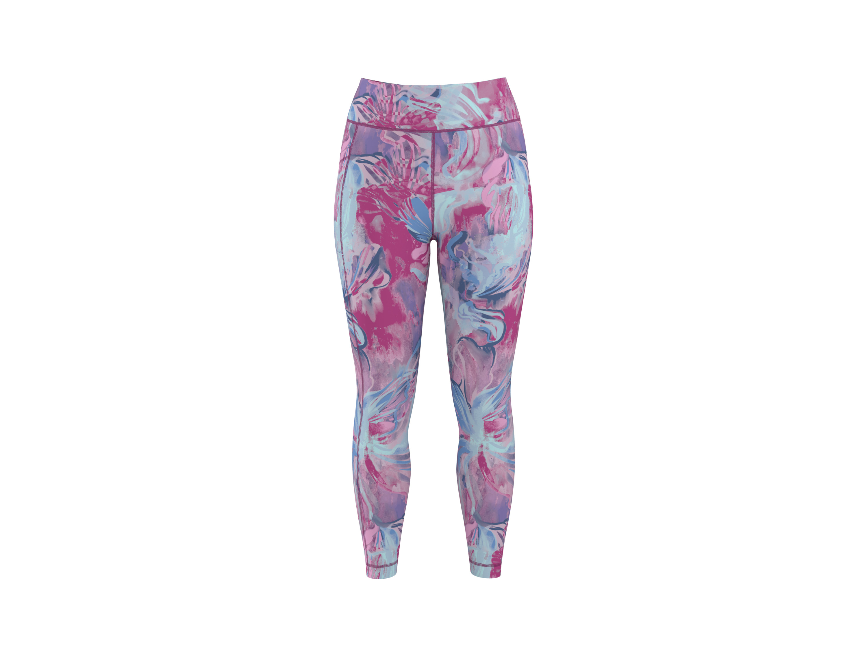 Crivit Legginsy funkcyjne damskie Wzorzysty, XS 32/34