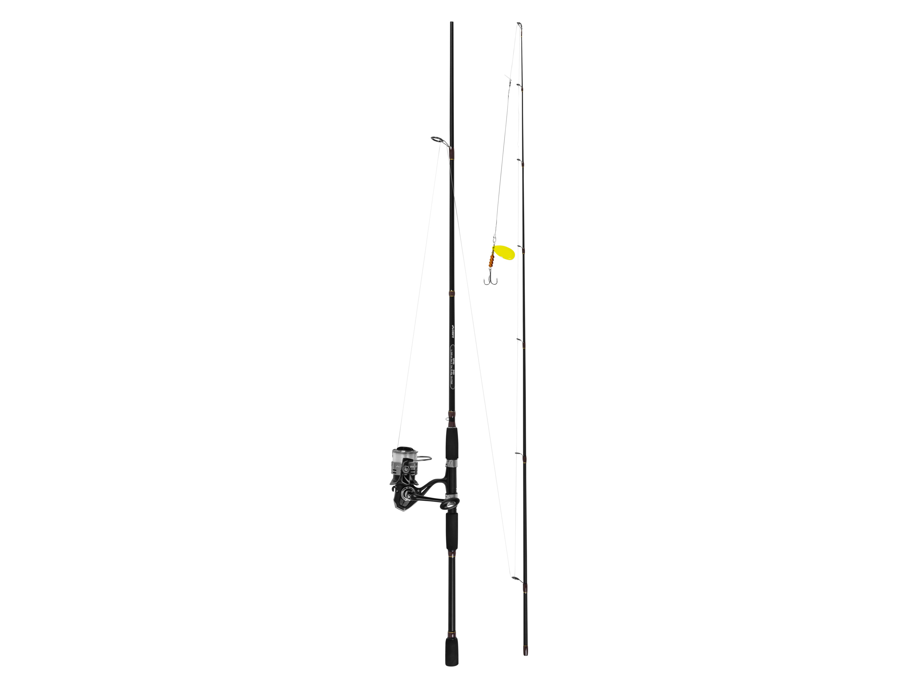 Crivit Zestaw wędkarski Spin 198 / Spin 240 / Carp 360 / Allround 360 / Easy Fly 240 Spin 240-2-Wg: 15-45g