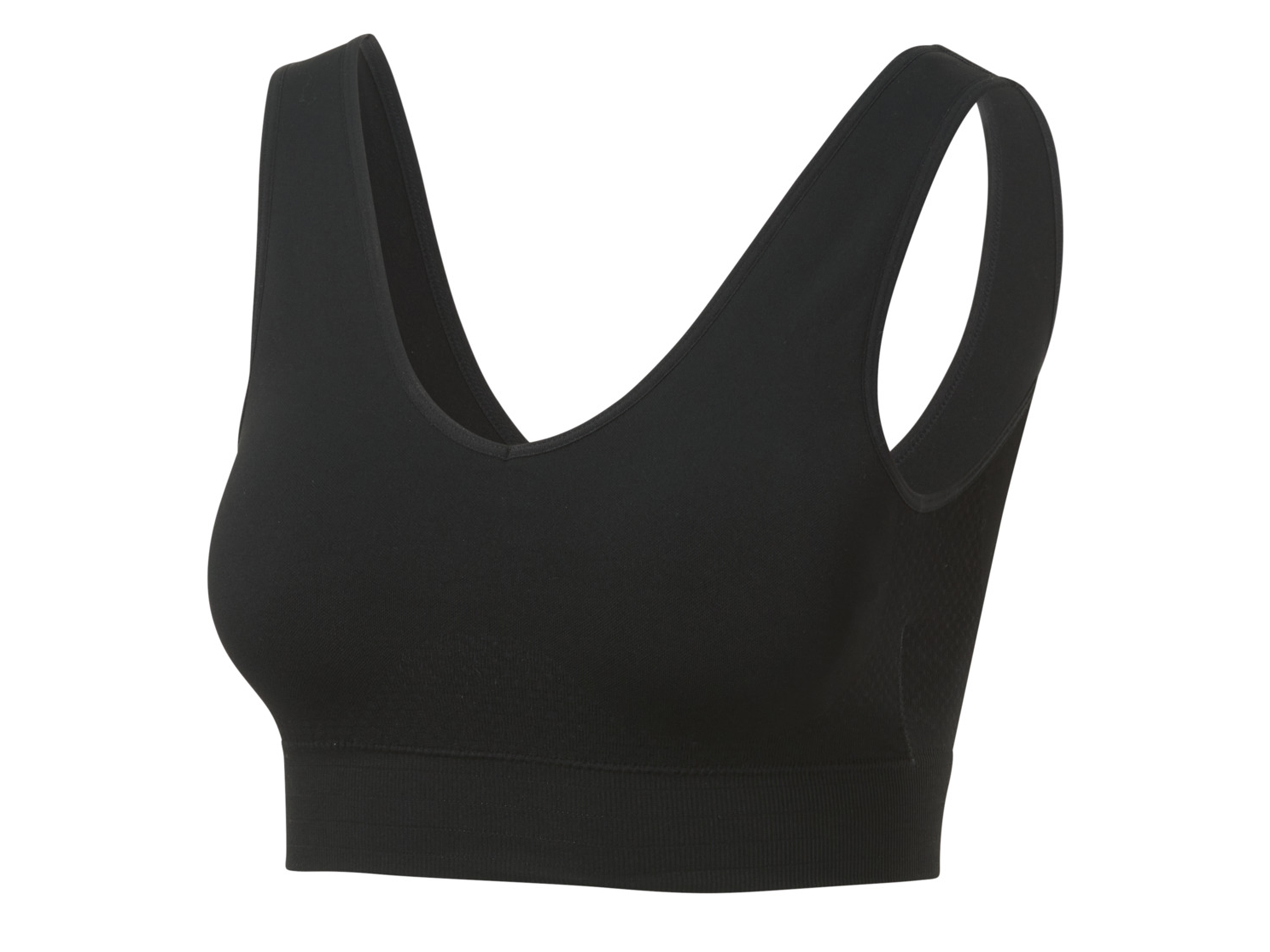 Crivit Damski biustonosz chłodzący sportowy typu bustier Czarny, M 40/42