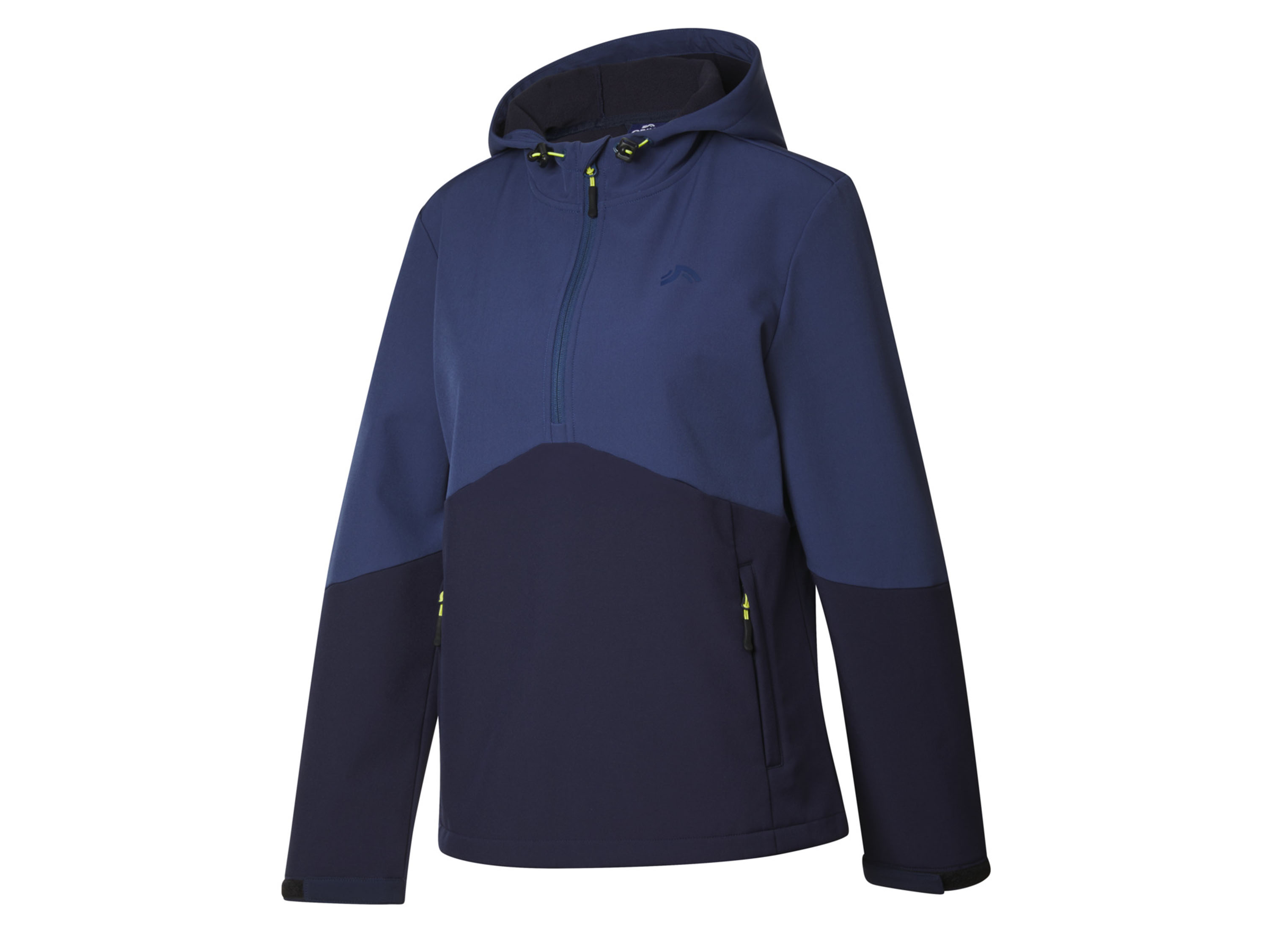 Crivit Kurtka softshell damska, wiatro- i wodoodporna Granatowy, XS 32/34