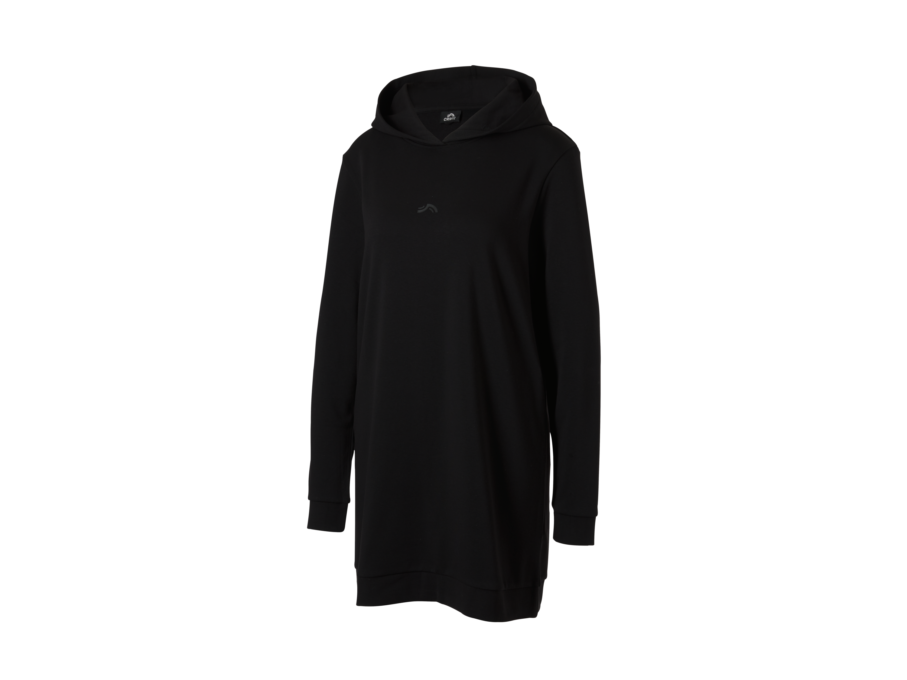 Crivit Bluza dresowa damska z kapturem Czarny, M40/42