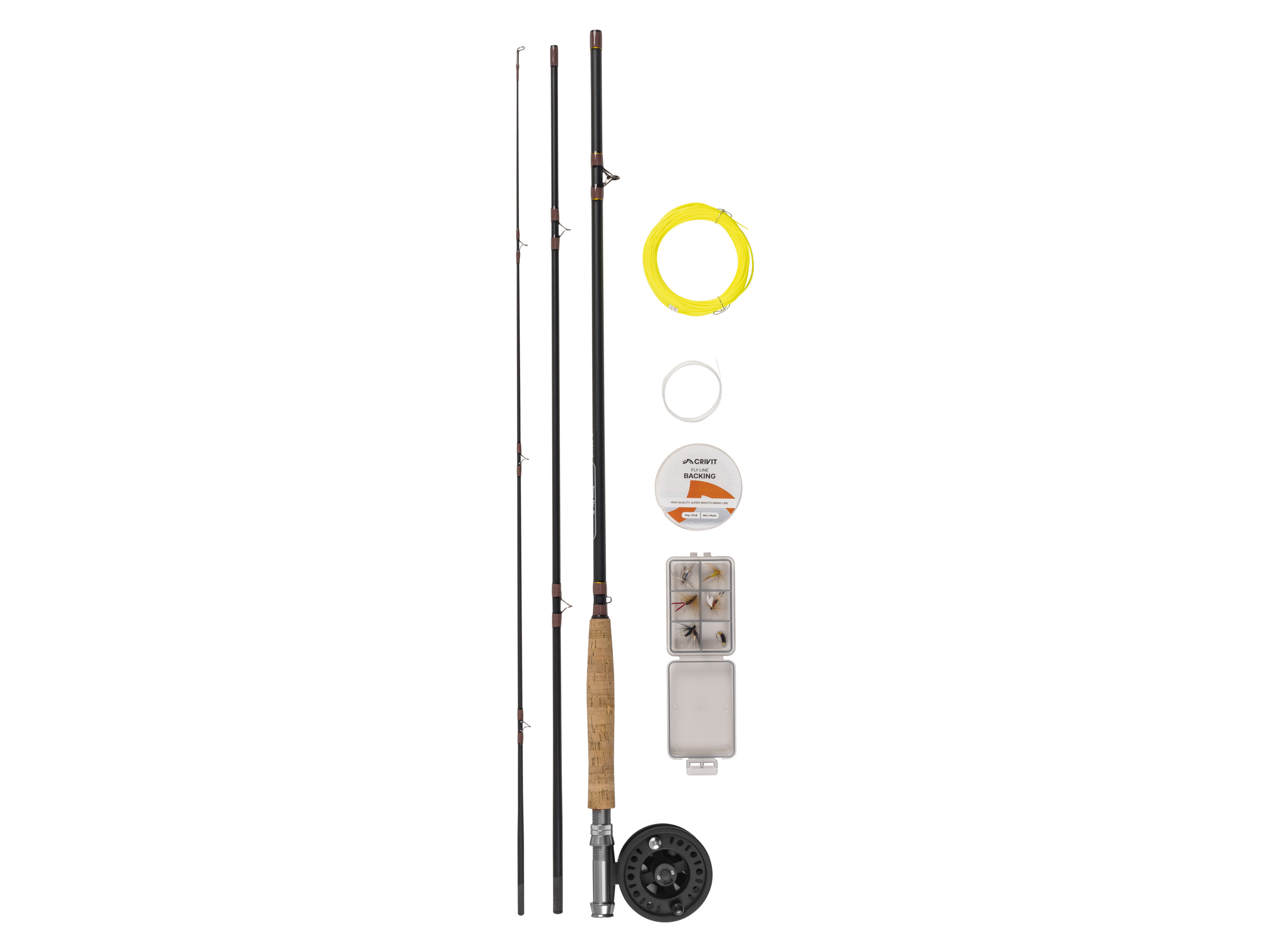 Crivit Zestaw wędkarski Spin 198 / Spin 240 / Carp 360 / Allround 360 / Easy Fly 240 Wędka muchowa