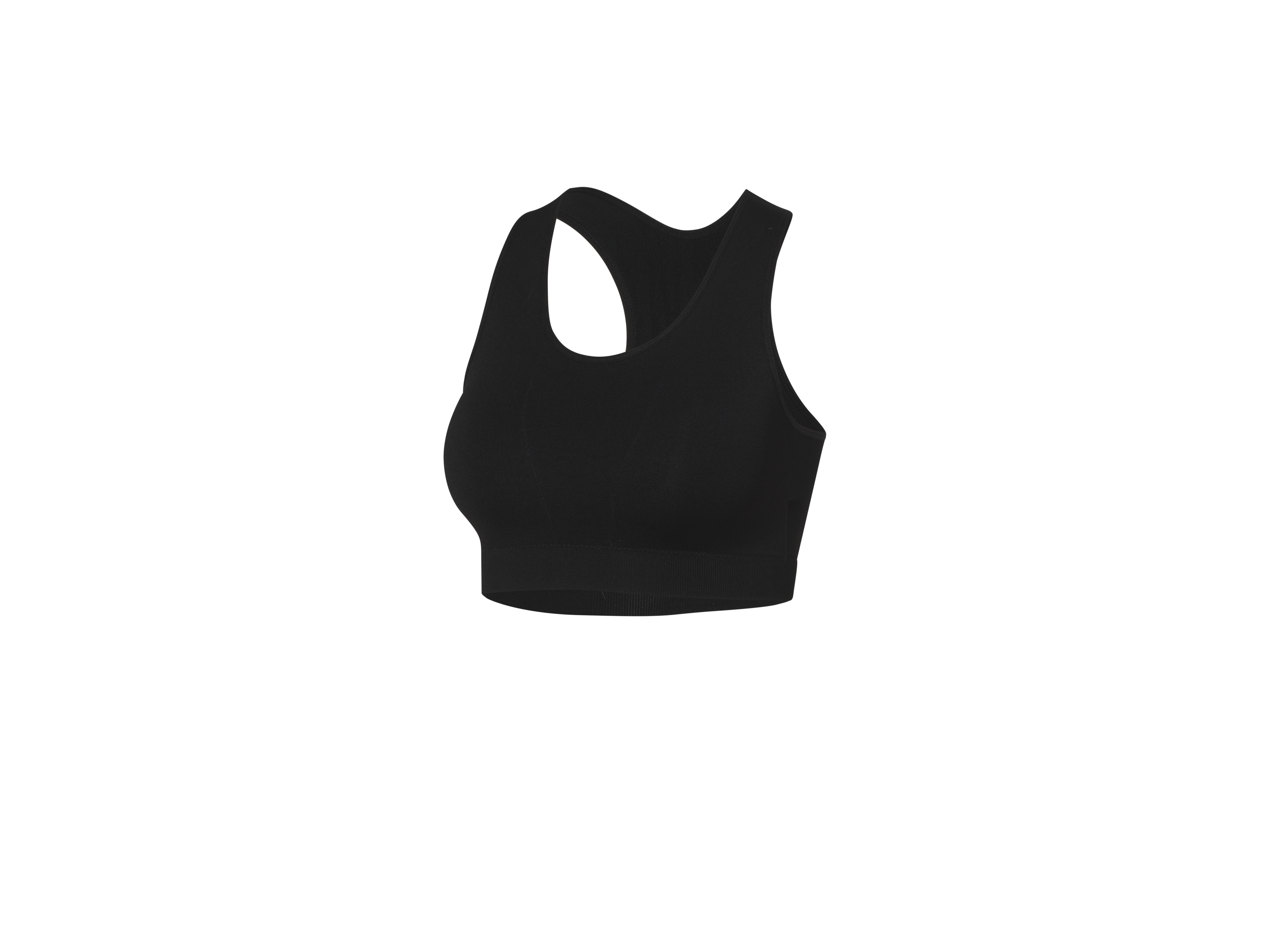 Crivit Biustonosz sportowy damski Czarny, M40/42