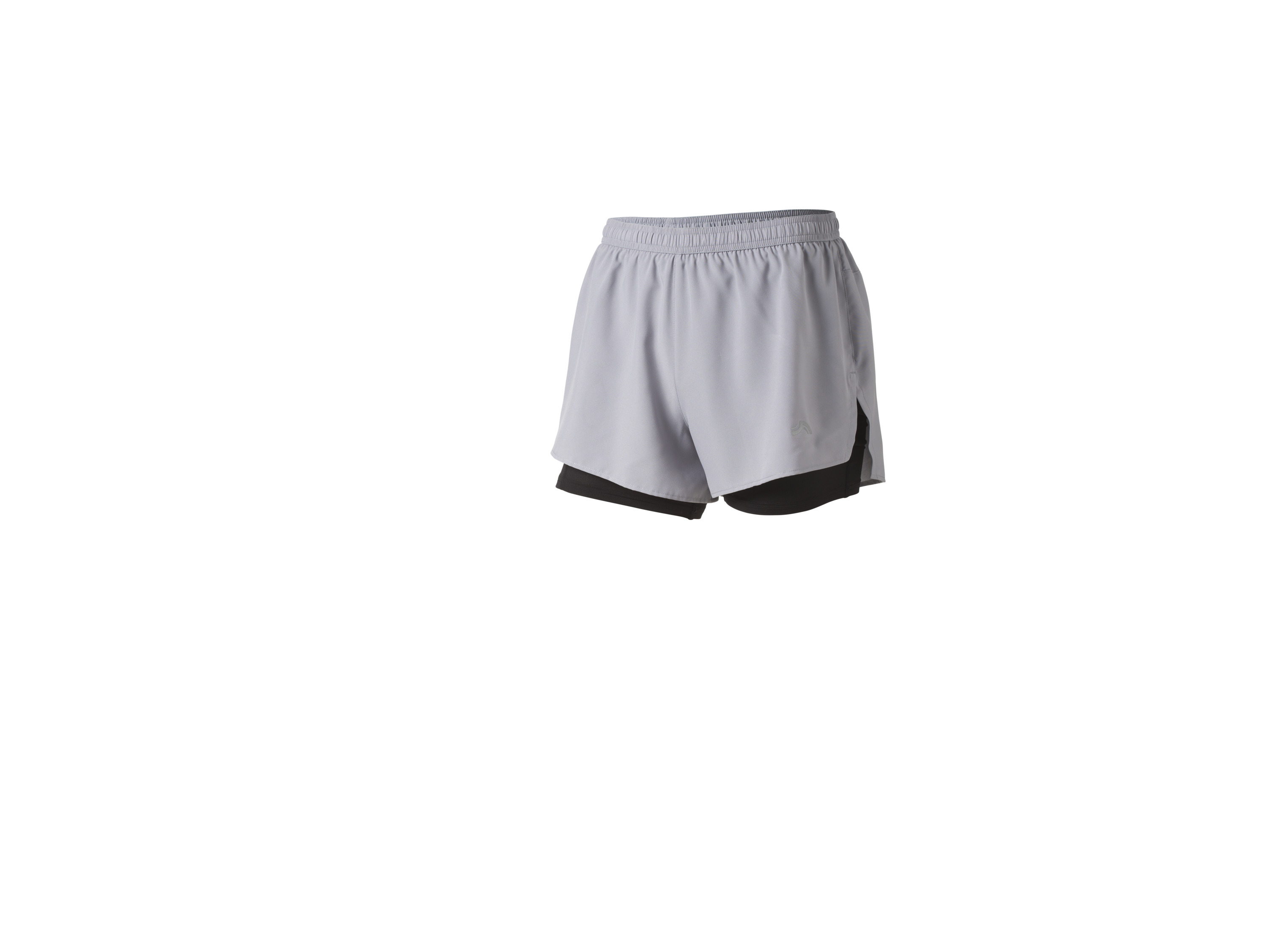 Crivit Szorty funkcyjne męskie 2w1 Szary, XL 56/58