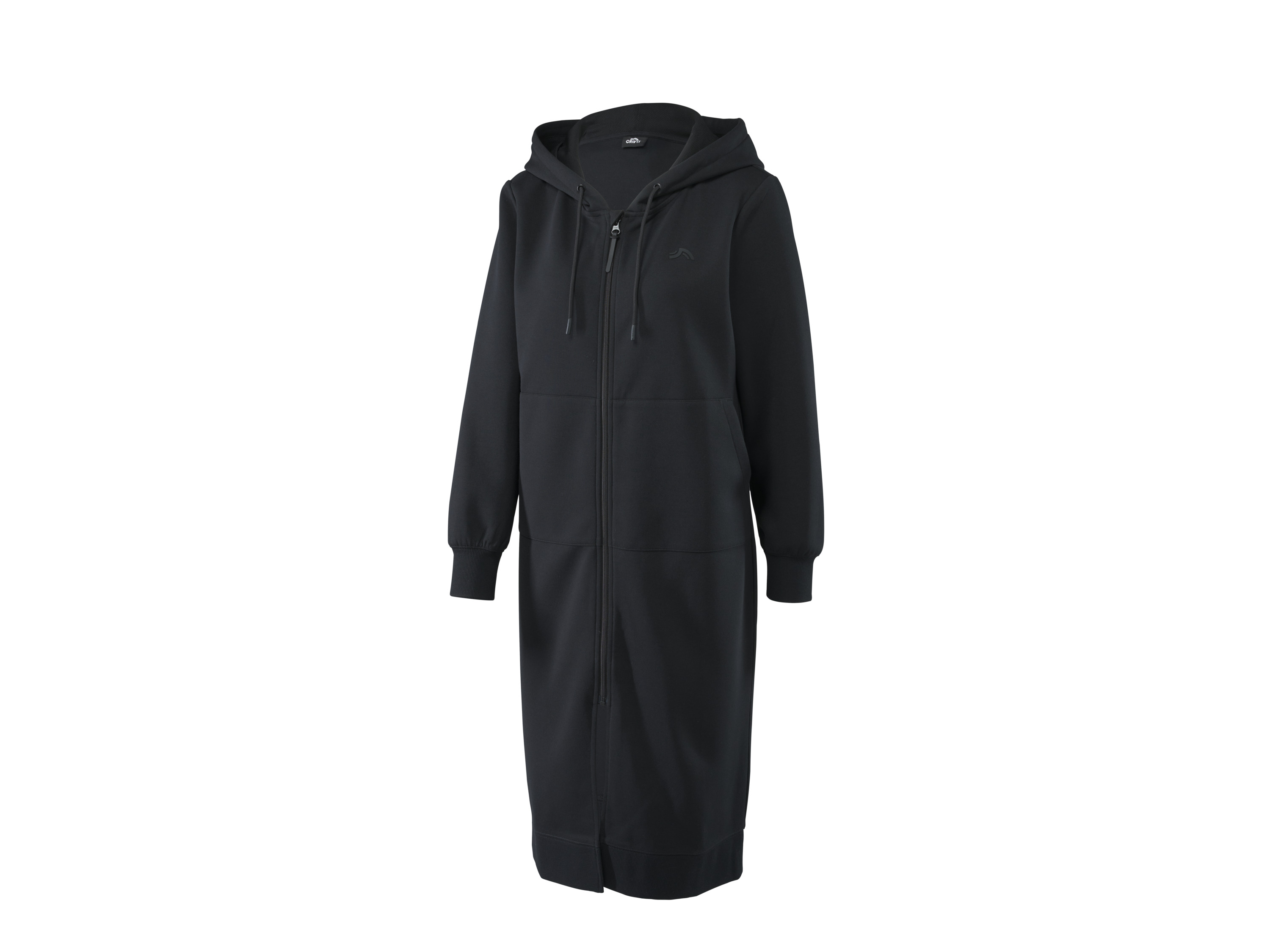 Crivit Bluza damska rozpinana Czarny, XS 32/34