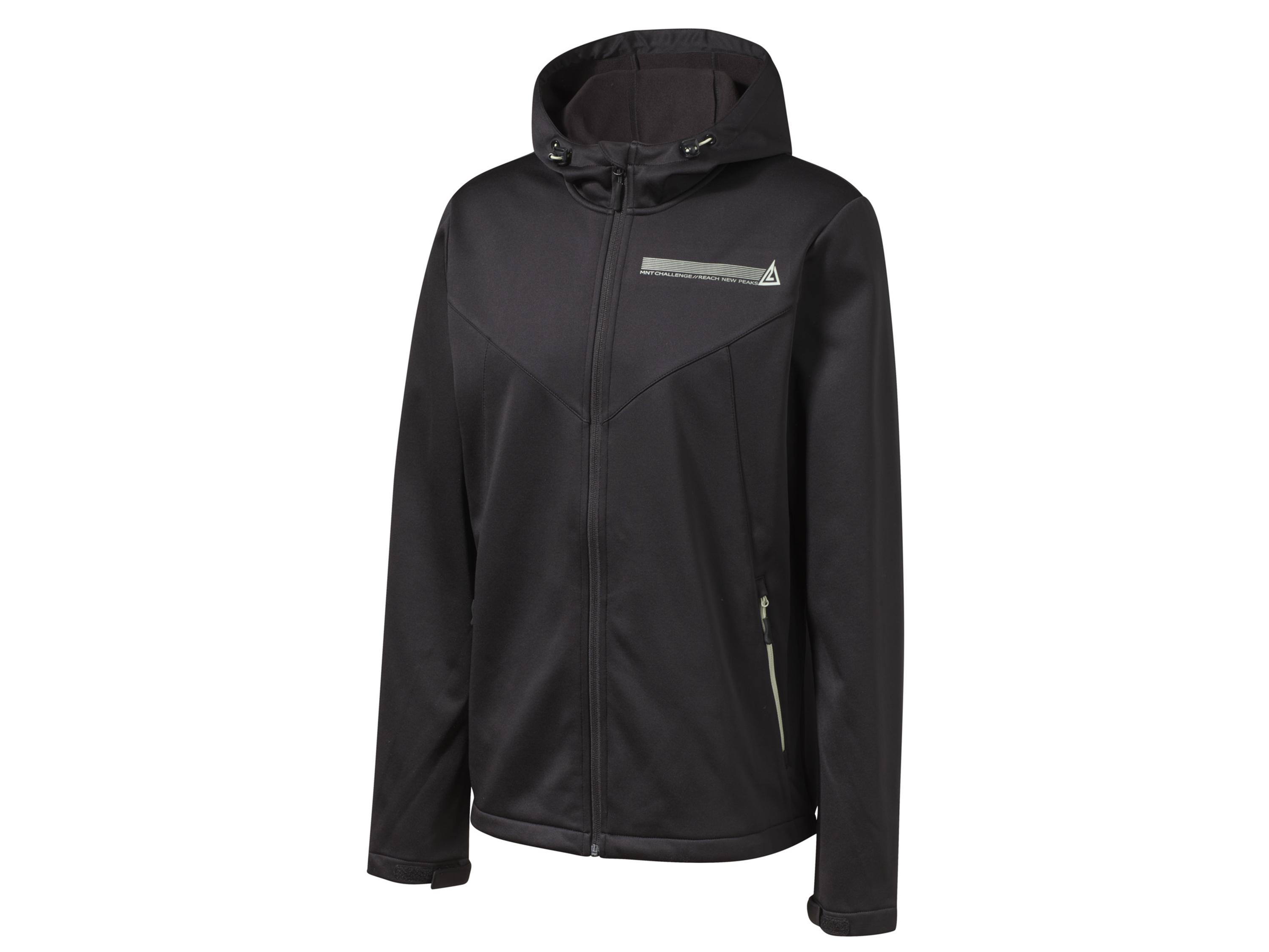 Crivit Kurtka softshell męska Czarny, L 52/54