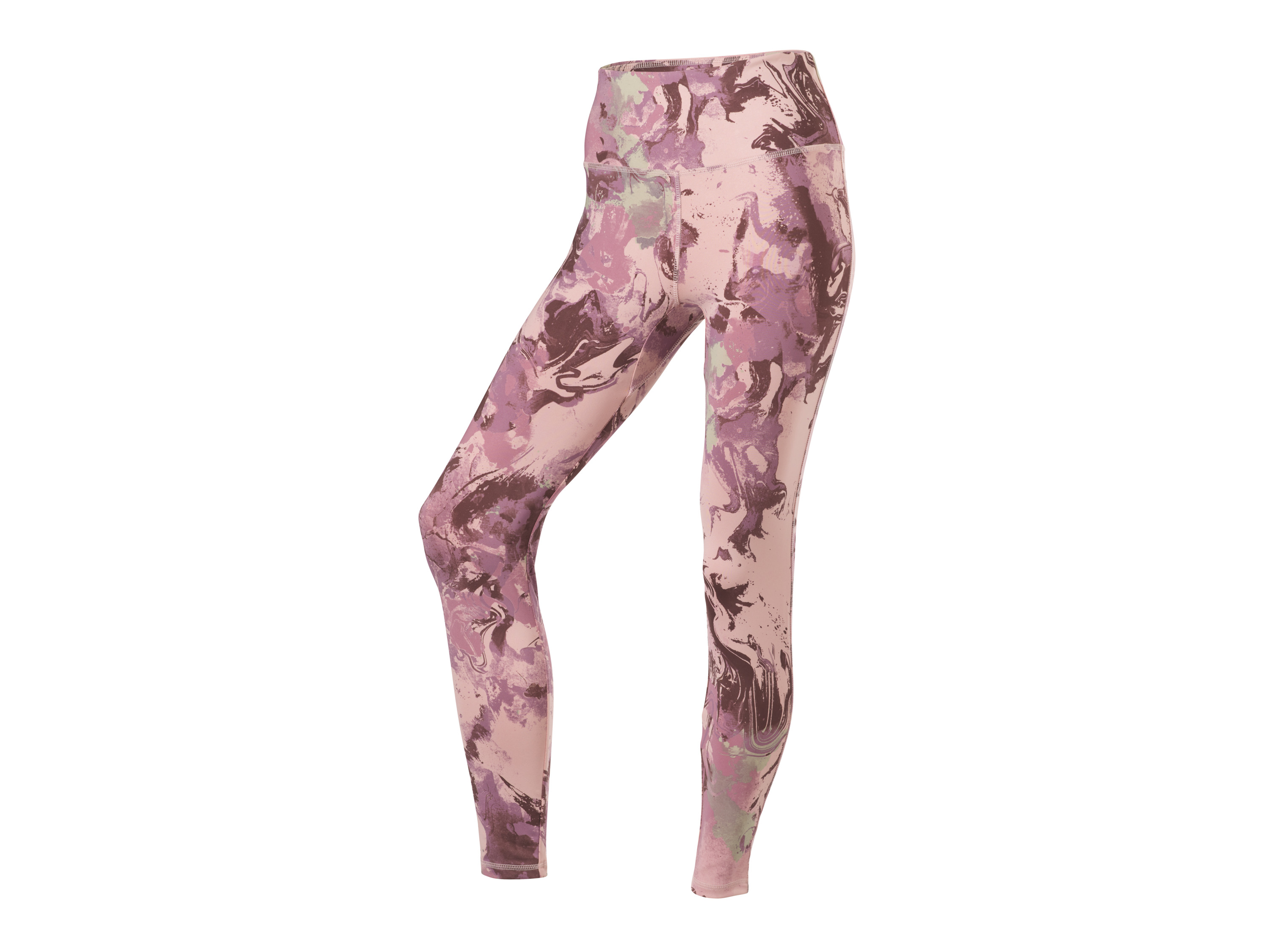 Crivit Legginsy funkcyjne damskie z wysokim stanem Wzorzysty, XS 32/34