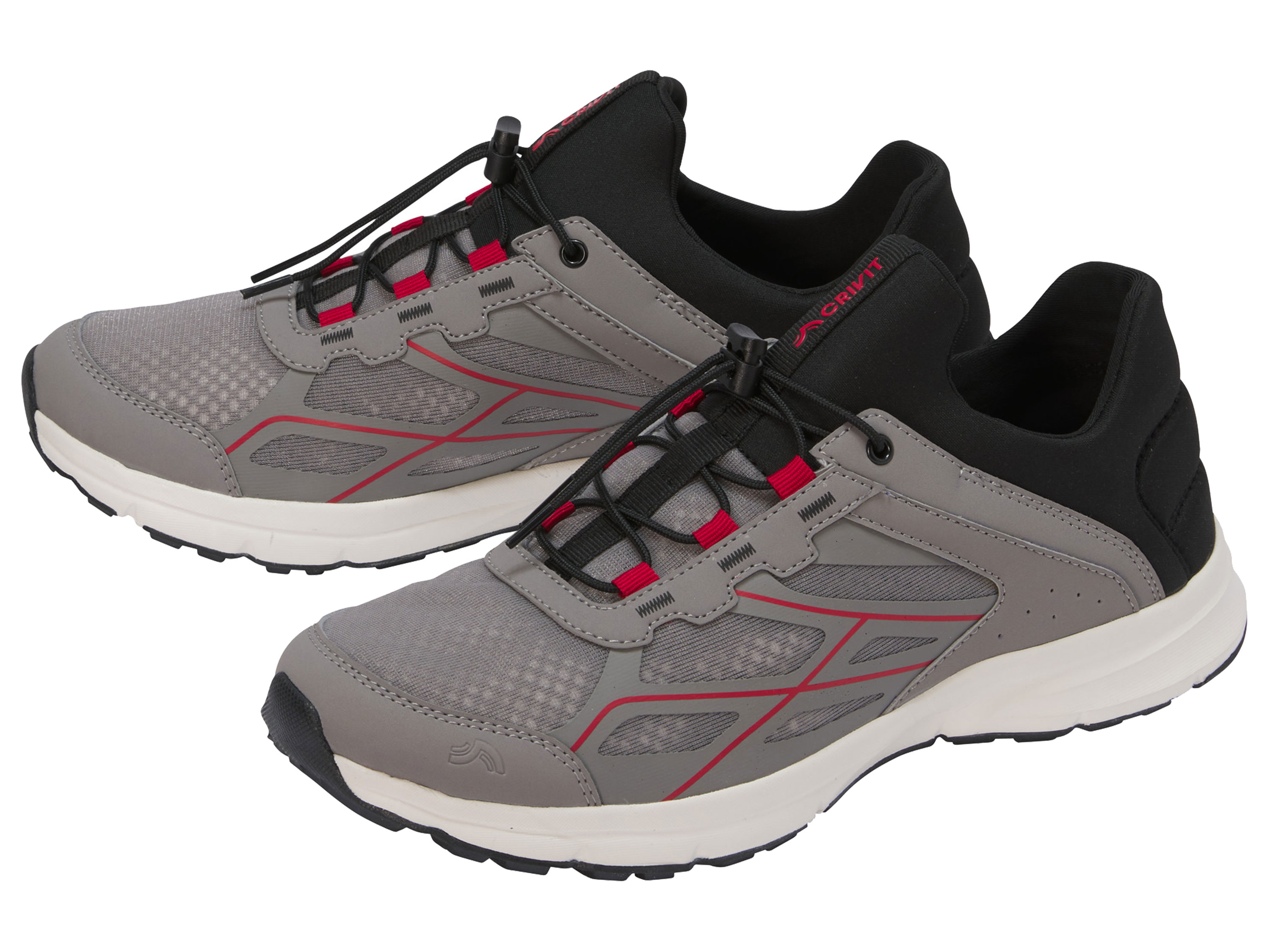 Crivit Buty outdoorowe męskie Szary, 43