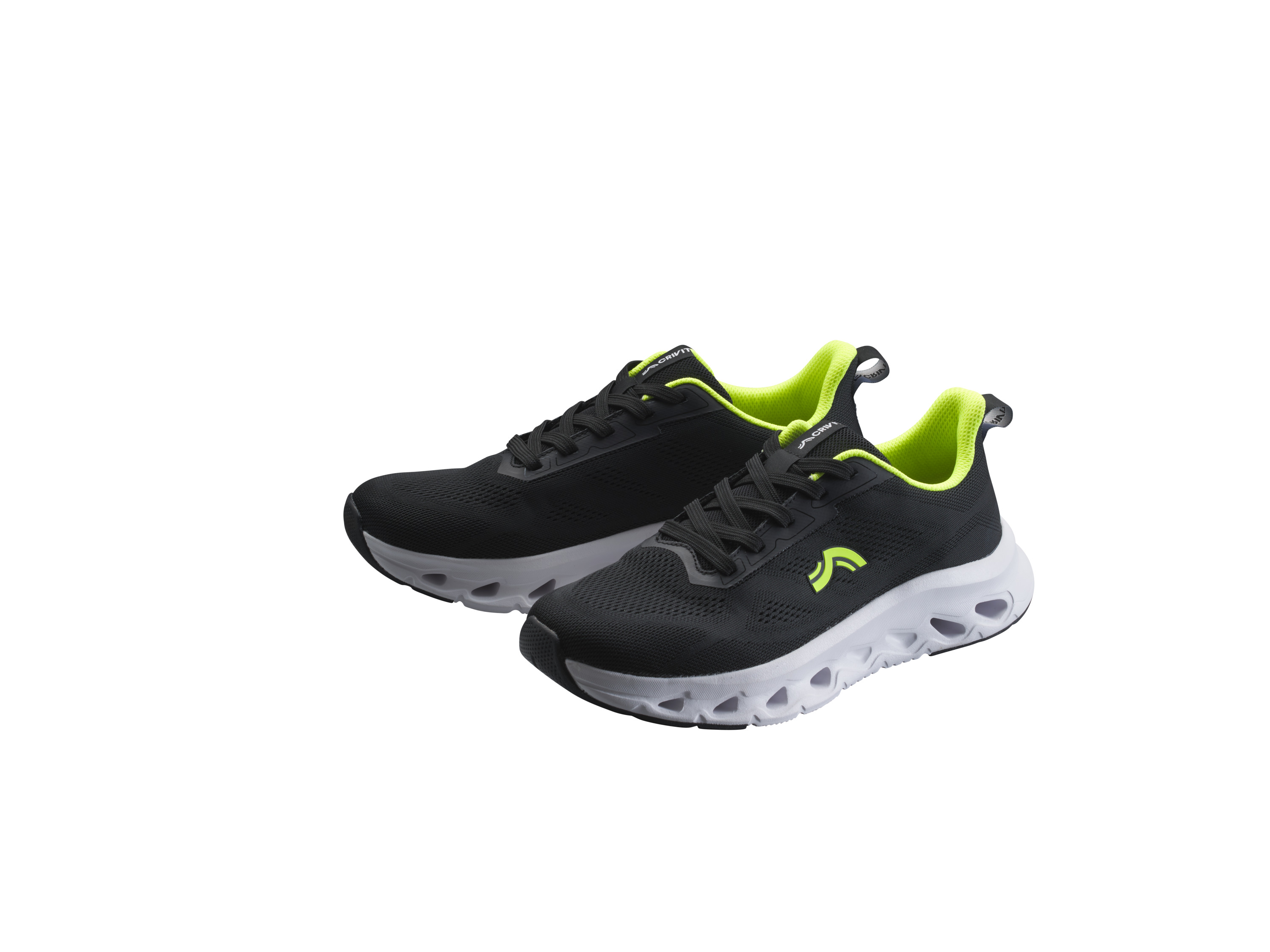 Crivit Buty sportowe męskie Czarny/ żółty, 44