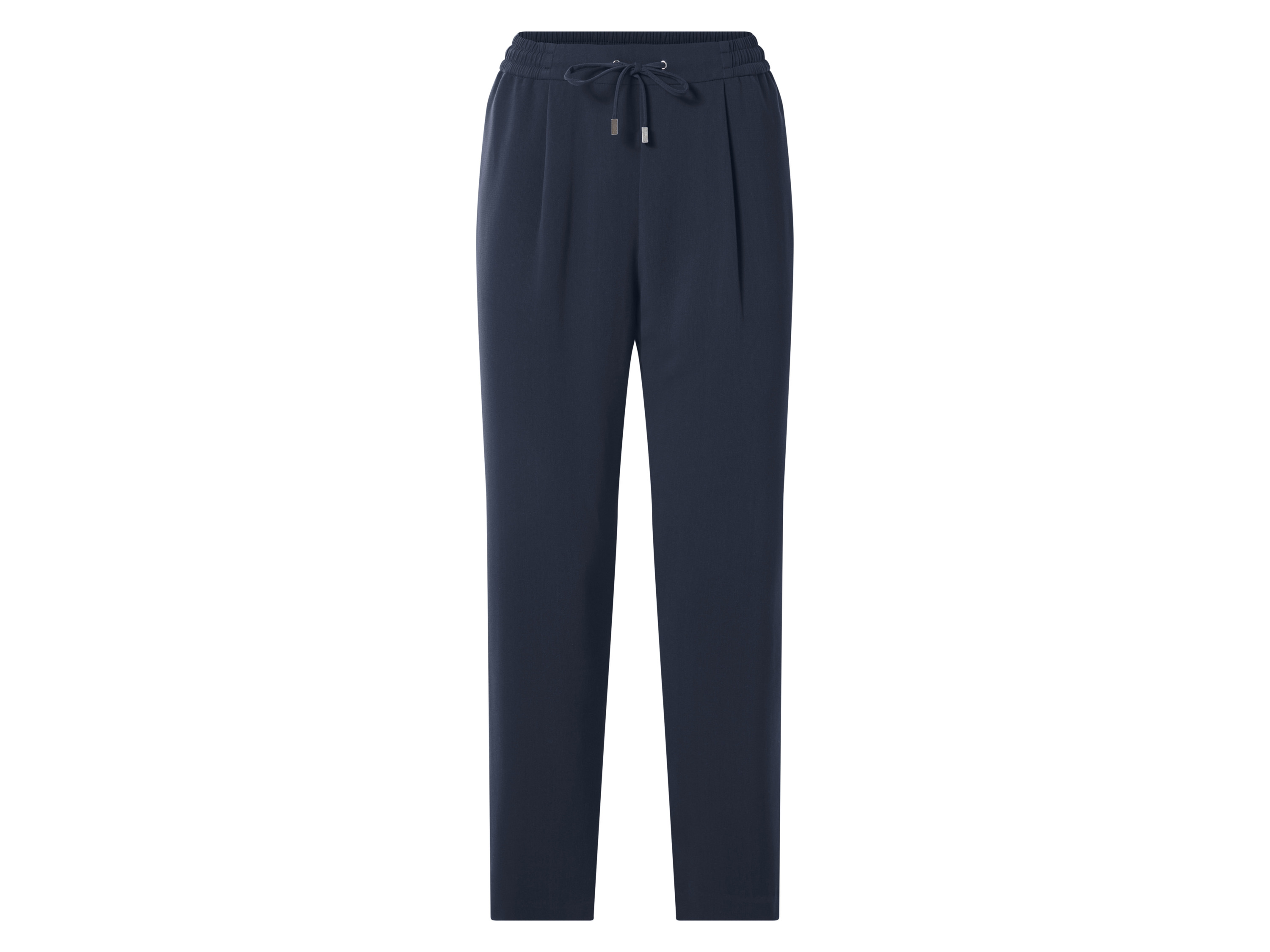 esmara Spodnie straight fit damskie Granatowy, 42