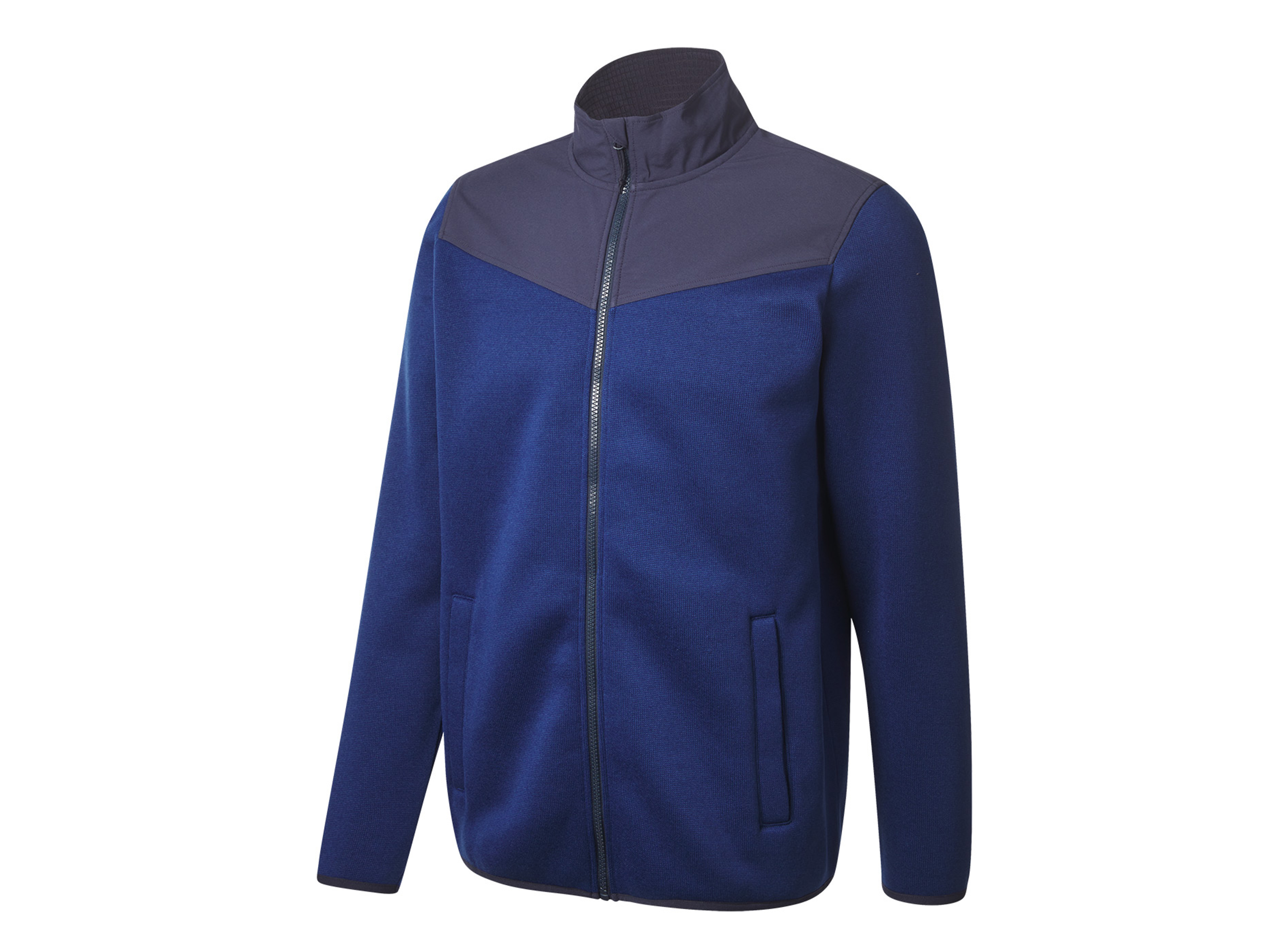 Crivit Bluza z polaru męska Niebieski, L52/54