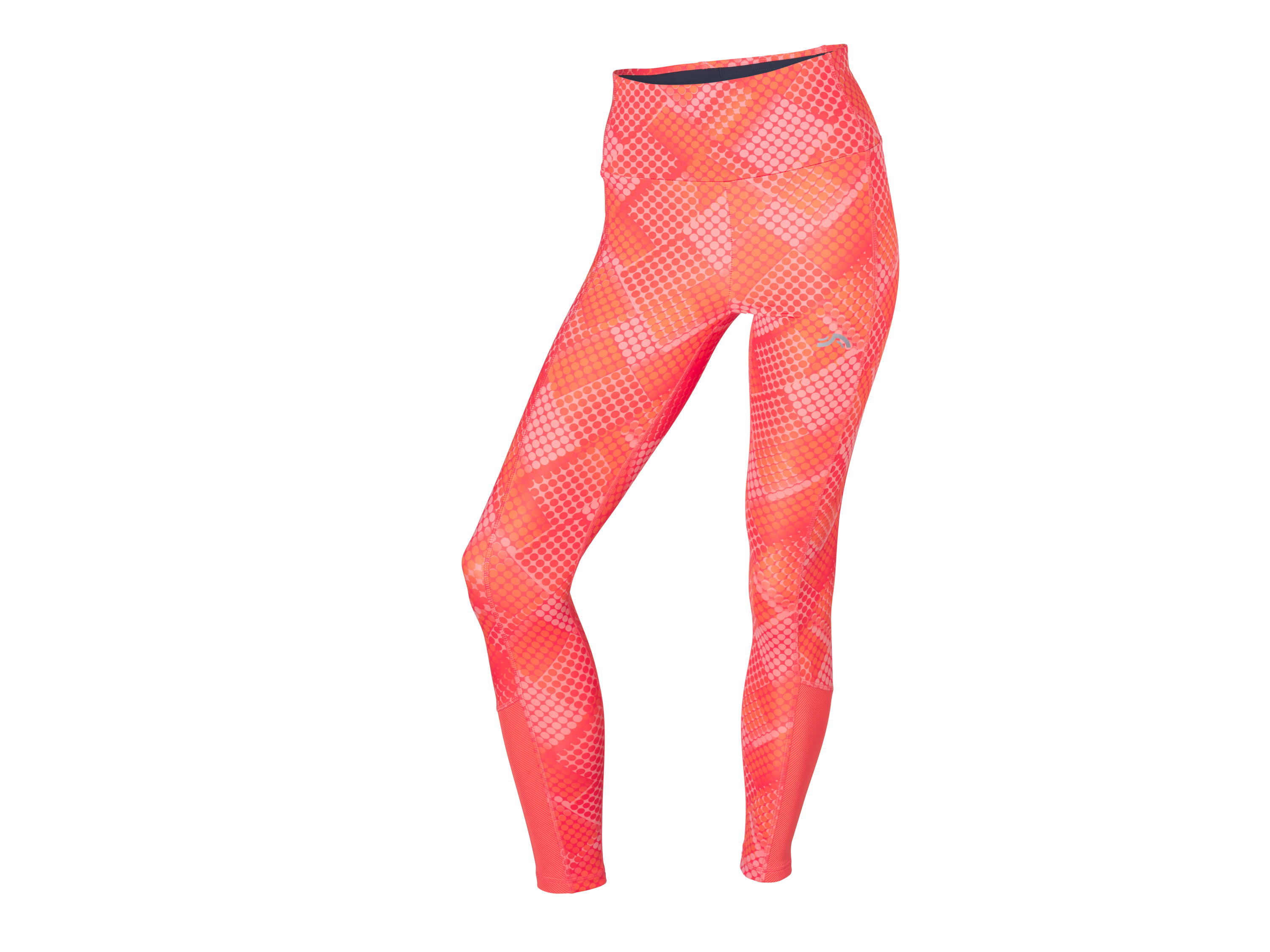 Crivit Legginsy funkcyjne damskie Pomarańczowy, XS 32/34