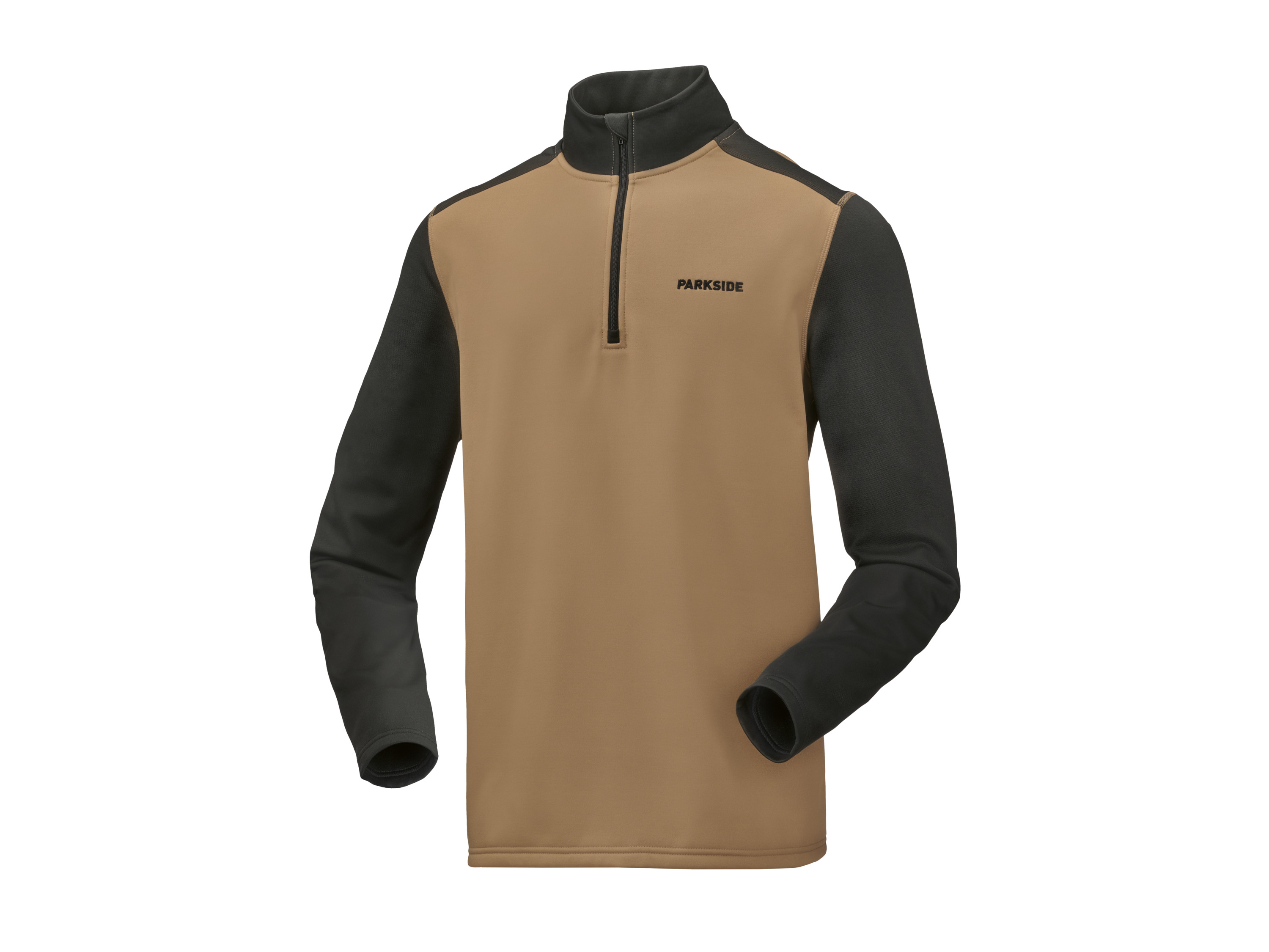 Parkside Sweter troyer termiczny męski Beżowy/czarny, S 44/46