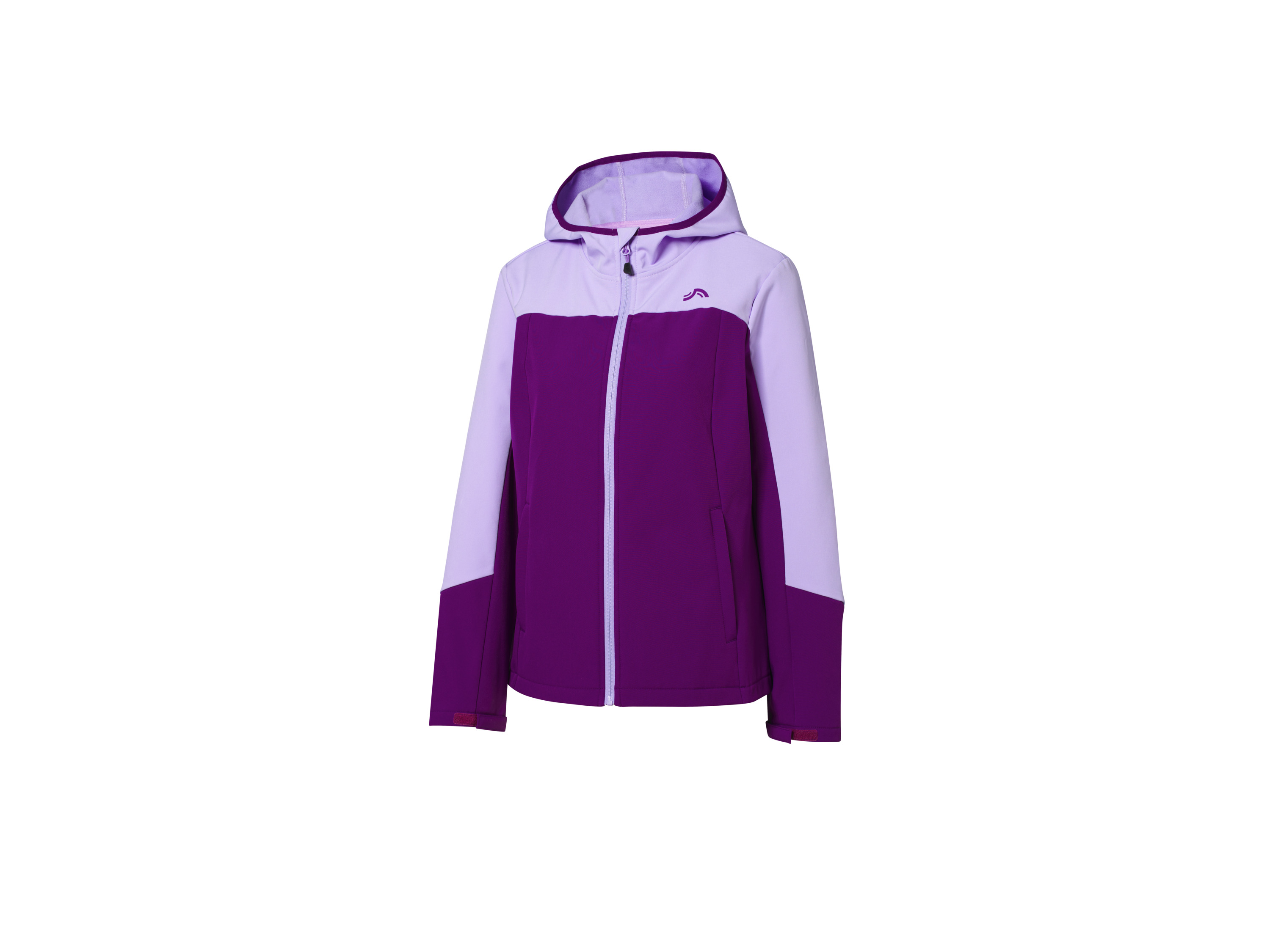 Crivit Kurtka termiczna softshell damska Fioletowy, XS 32/34