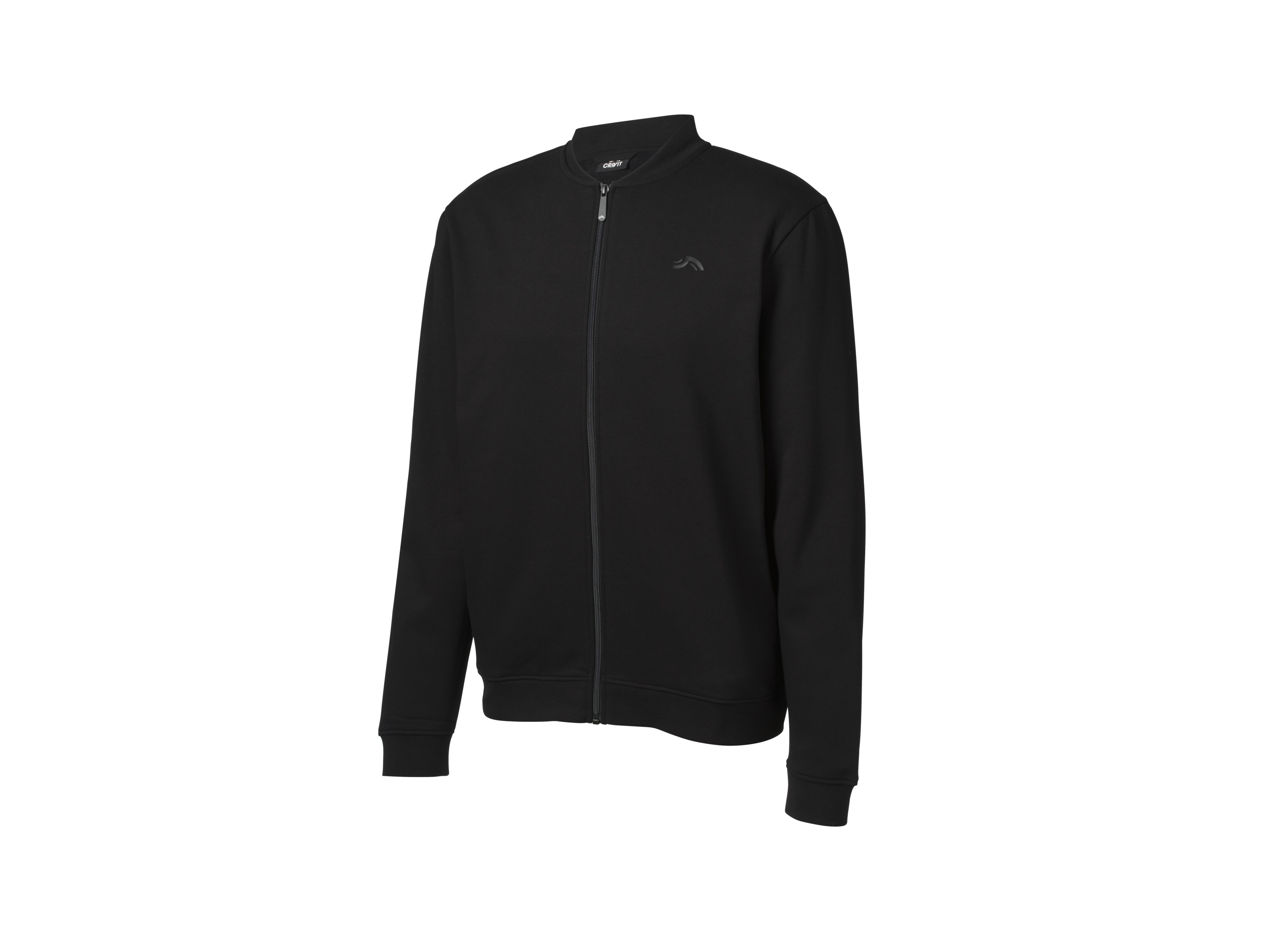 Crivit Bluza dresowa męska Czarny, M 48/50